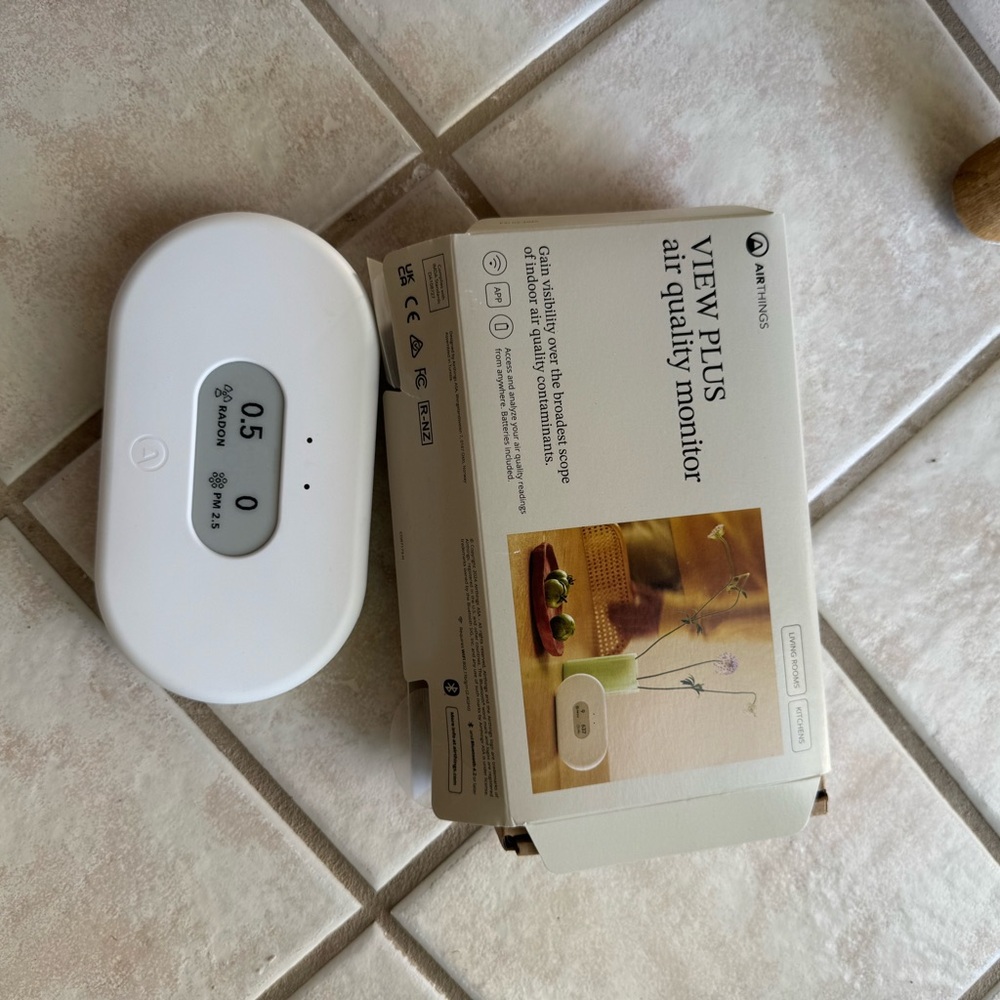 Airthings View Plus Air Quality Monitor